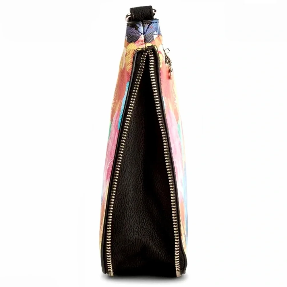 Desigual Corel Molina Expandable Leather Crossbody & Shoulder Bag New Condition